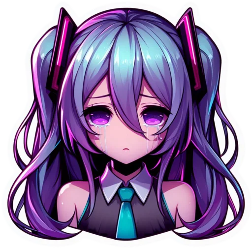 Sticker from the "VOLT Hatsune Miku Part 2" sticker pack