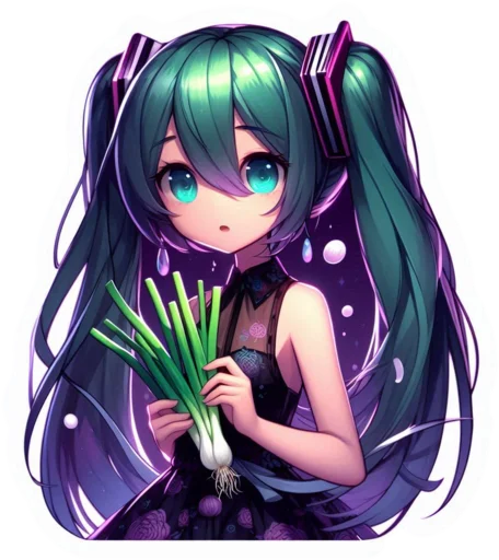 Sticker from the "VOLT Hatsune Miku Part 2" sticker pack