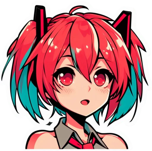 Sticker from the "VOLT Hatsune Miku Part 2" sticker pack