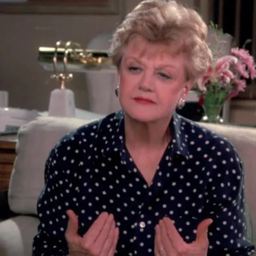 Стикер из набора "Murder, She Wrote"