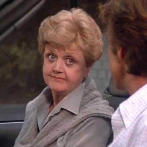 Стикер из набора "Murder, She Wrote"