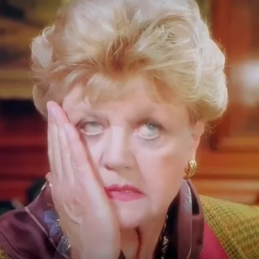 Стикер из набора "Murder, She Wrote"