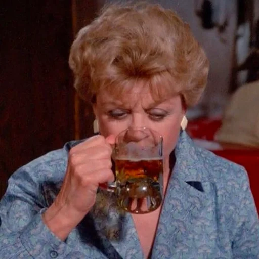 Стикер из набора "Murder, She Wrote"