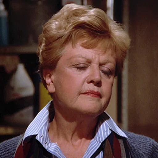 Стикер из набора "Murder, She Wrote"