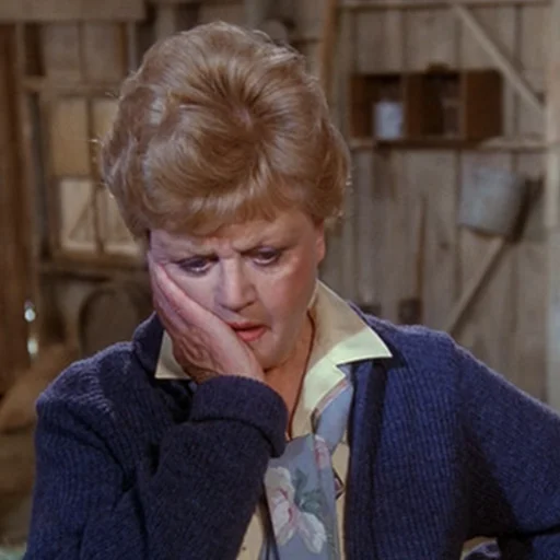 Стикер из набора "Murder, She Wrote"