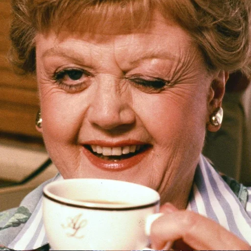 Стикер из набора "Murder, She Wrote"