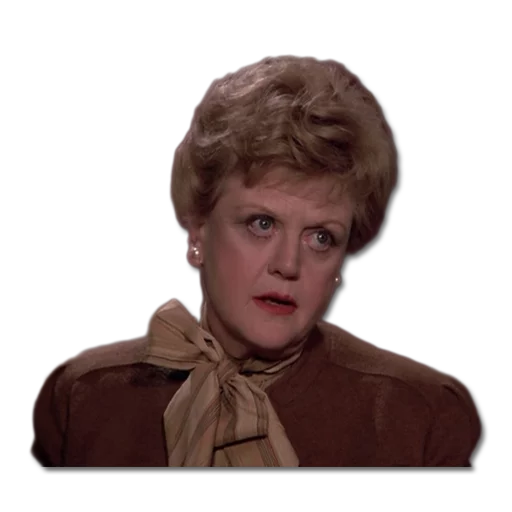 Sticker from the "Murder, She Wrote" sticker pack