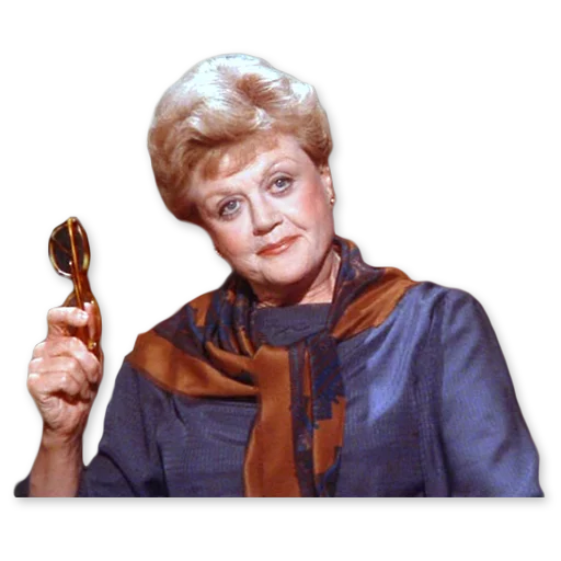 Стикер из набора "Murder, She Wrote"