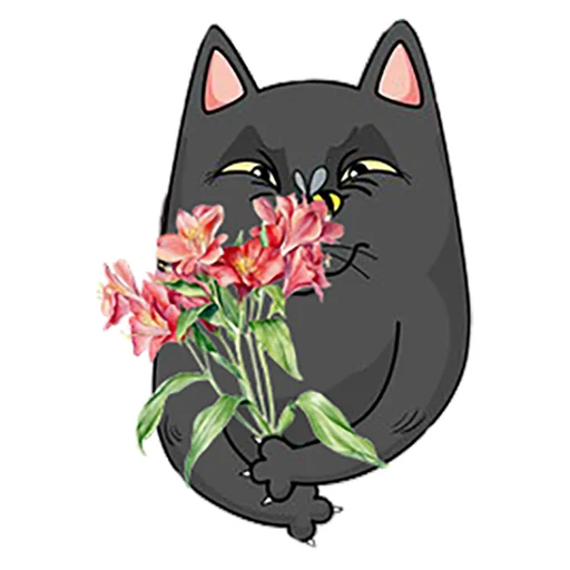 Sticker from the "Flowers" sticker pack