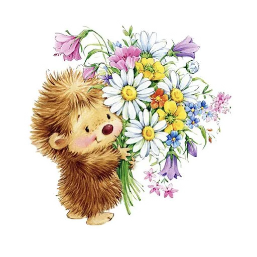 Sticker from the "Flowers" sticker pack