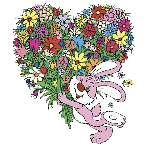 Sticker from the "Flowers" sticker pack