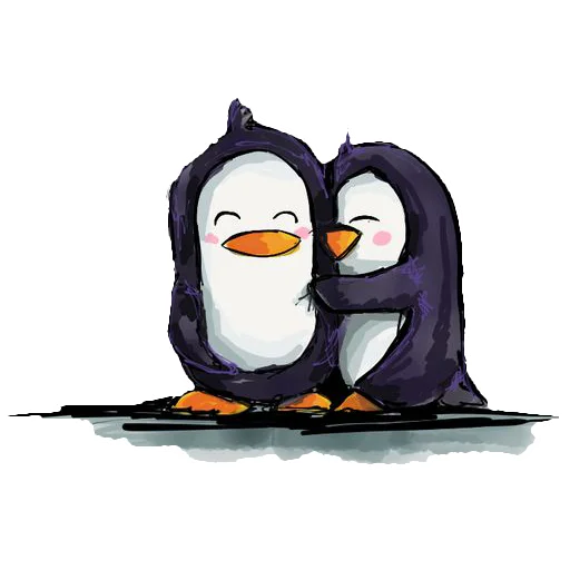 Sticker from the "Hugs" sticker pack