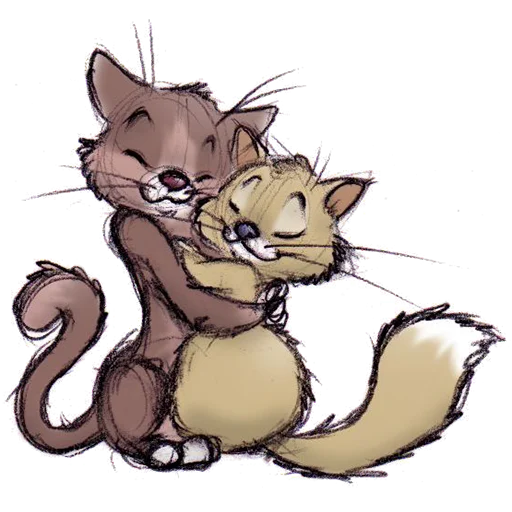 Sticker from the "Hugs" sticker pack