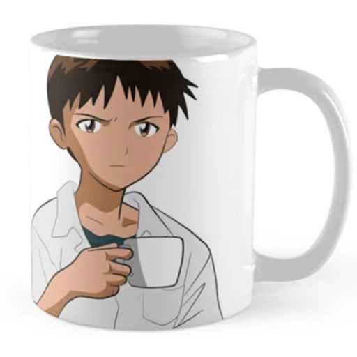 Стикер из набора "SHINJI WITH A FUCKING CUP"