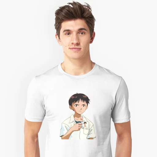 Sticker SHINJI WITH A FUCKING CUP