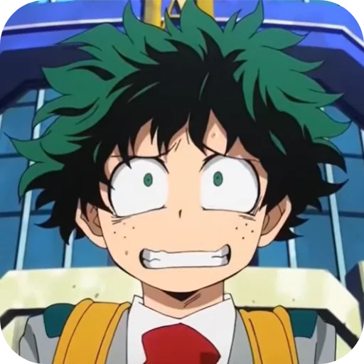 Sticker from the "Izuku Midoriya" sticker pack