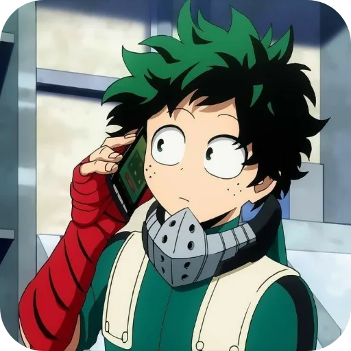 Sticker from the "Izuku Midoriya" sticker pack