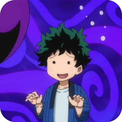 Sticker from the "Izuku Midoriya" sticker pack