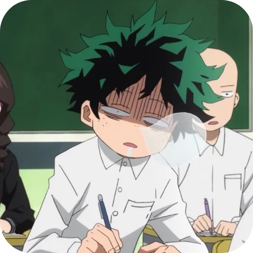 Sticker from the "Izuku Midoriya" sticker pack