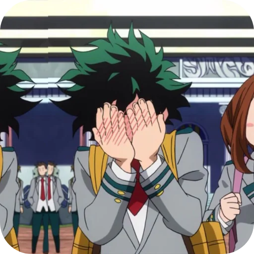 Sticker from the "Izuku Midoriya" sticker pack