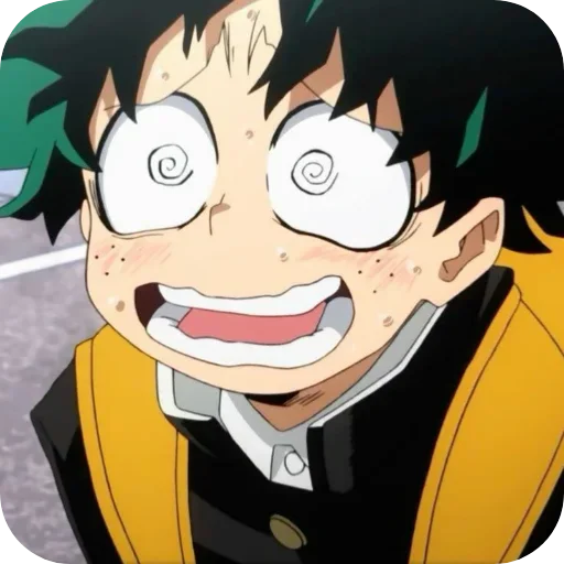 Sticker from the "Izuku Midoriya" sticker pack