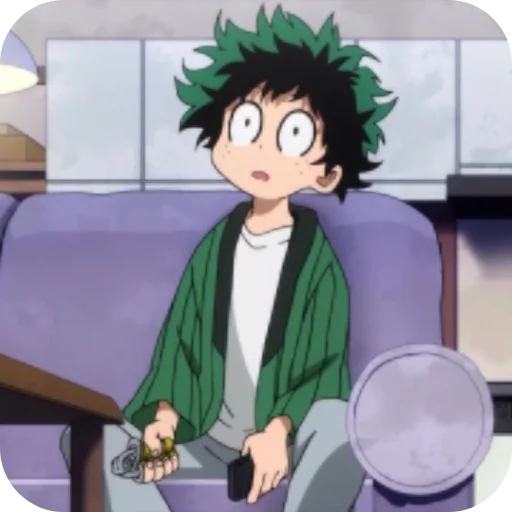 Sticker from the "Izuku Midoriya" sticker pack