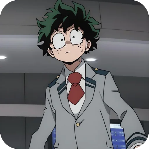 Sticker from the "Izuku Midoriya" sticker pack