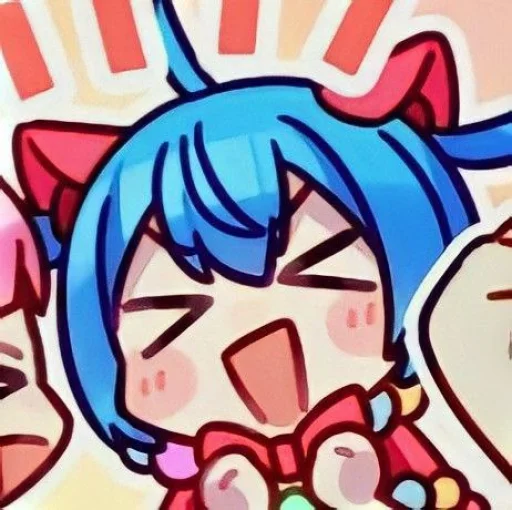 Sticker from the "Miku" sticker pack