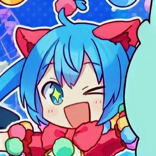 Sticker from the "Miku" sticker pack