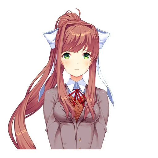 Sticker from the "Monika" sticker pack