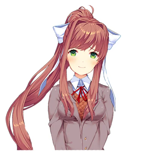 Sticker from the "Monika" sticker pack