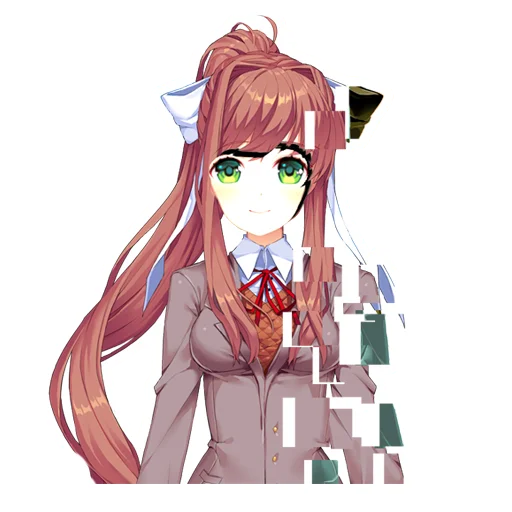 Sticker from the "Monika" sticker pack