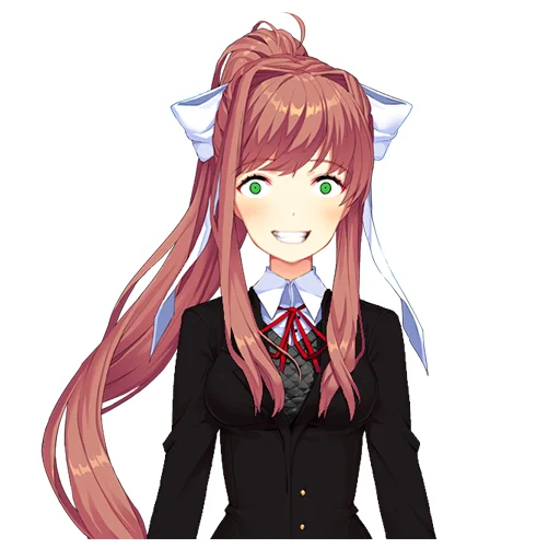 Sticker from the "Monika" sticker pack