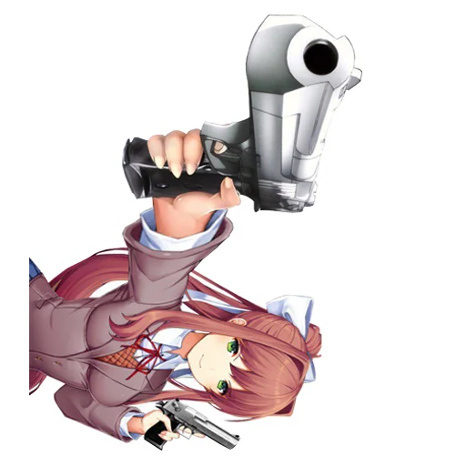 Sticker from the "Monika" sticker pack