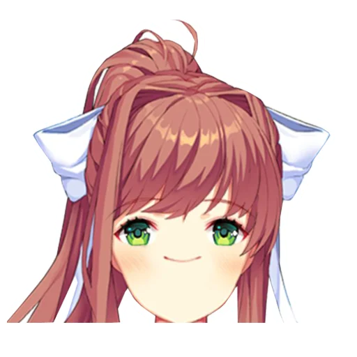 Sticker from the "Monika" sticker pack