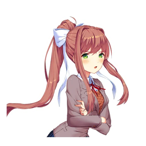 Sticker from the "Monika" sticker pack