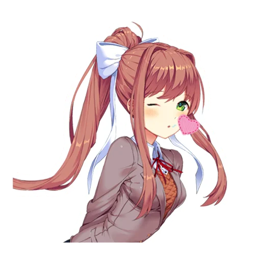 Sticker from the "Monika" sticker pack