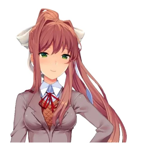 Sticker from the "Monika" sticker pack