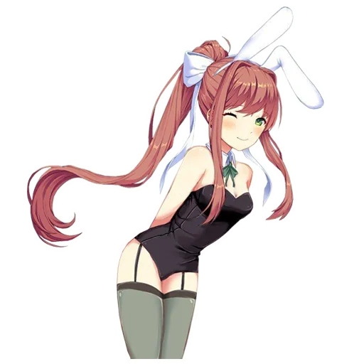 Sticker from the "Monika" sticker pack