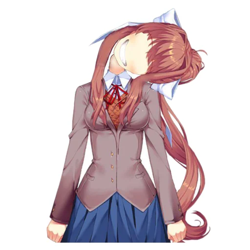 Sticker from the "Monika" sticker pack