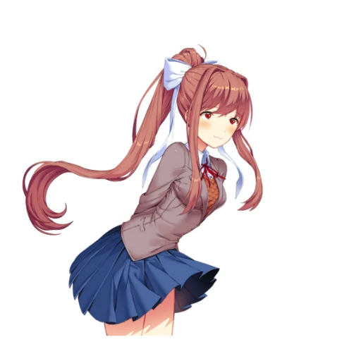 Sticker from the "Monika" sticker pack