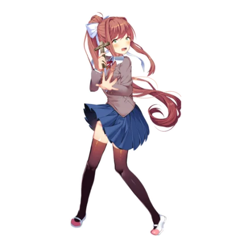 Sticker from the "Monika" sticker pack