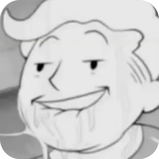 Sticker from the "Fallout Vault Boy" sticker pack