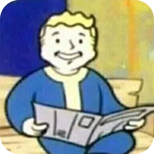 Стикер из набора "Fallout Vault Boy"