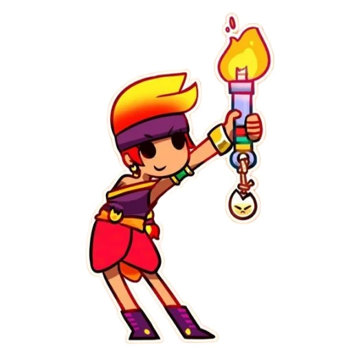 Sticker from the "Amber" sticker pack