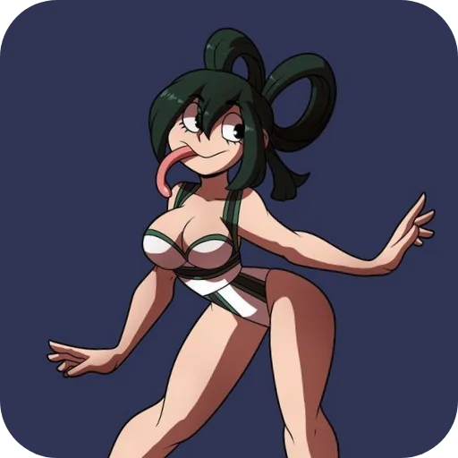 Sticker Asui Tsuyu