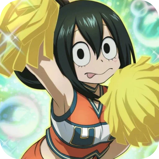 Sticker from the "Asui Tsuyu" sticker pack