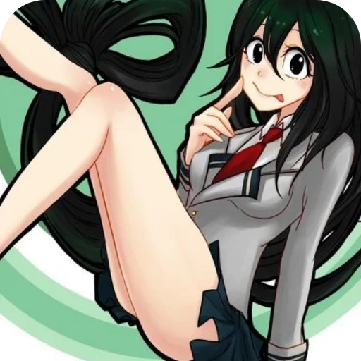 Sticker from the "Asui Tsuyu" sticker pack