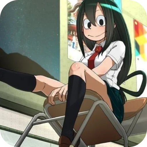 Sticker Asui Tsuyu