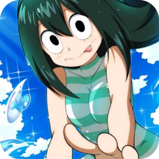 Sticker from the "Asui Tsuyu" sticker pack